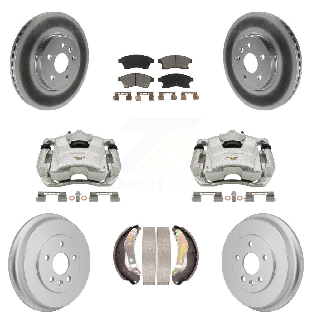 Transit Auto KCG-101155C Disc Brake Kit for 2013-2014 Chevrolet Sonic - Front and Rear product image