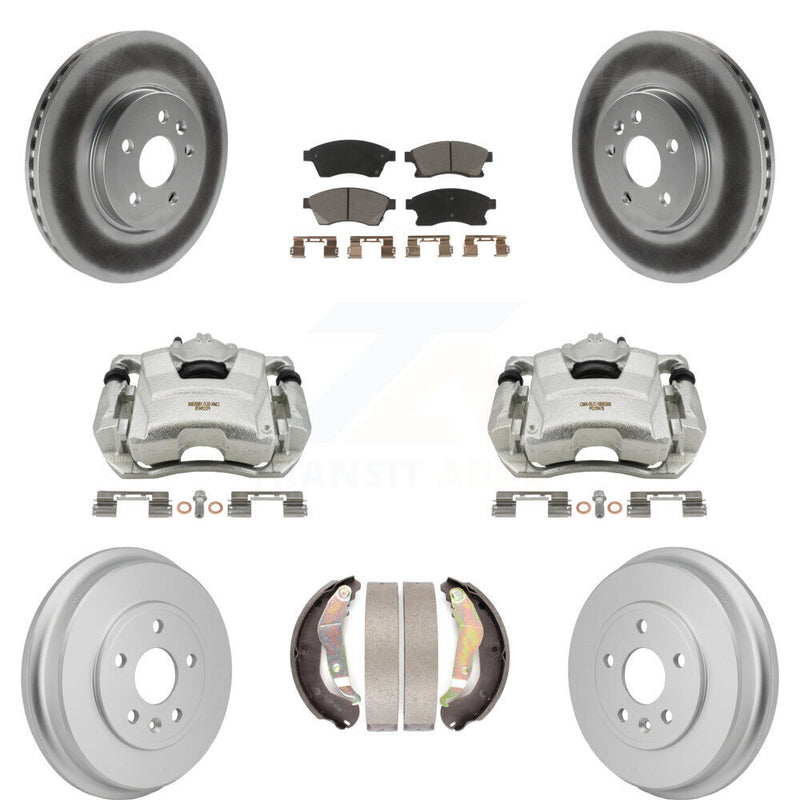 Transit Auto KCG-101155C Disc Brake Kit for 2013-2014 Chevrolet Sonic - Front and Rear product image