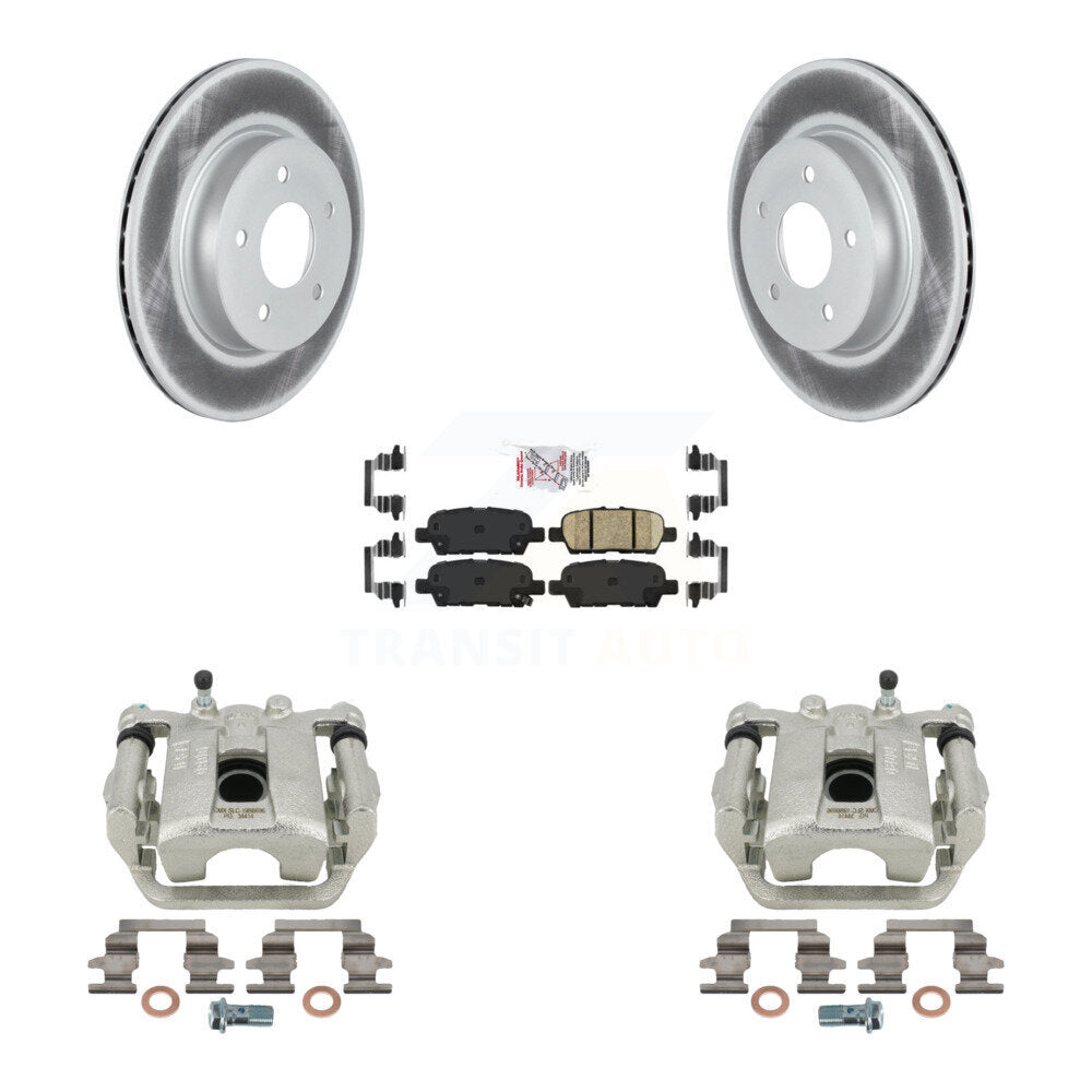 Transit Auto KCG-101155N Disc Brake Kit for 2017-2019 Nissan Rogue Sport, Nissan LEAF - Rear product image