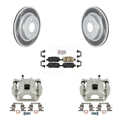 Transit Auto KCG-101155N Disc Brake Kit for 2017-2019 Nissan Rogue Sport, Nissan LEAF - Rear product image