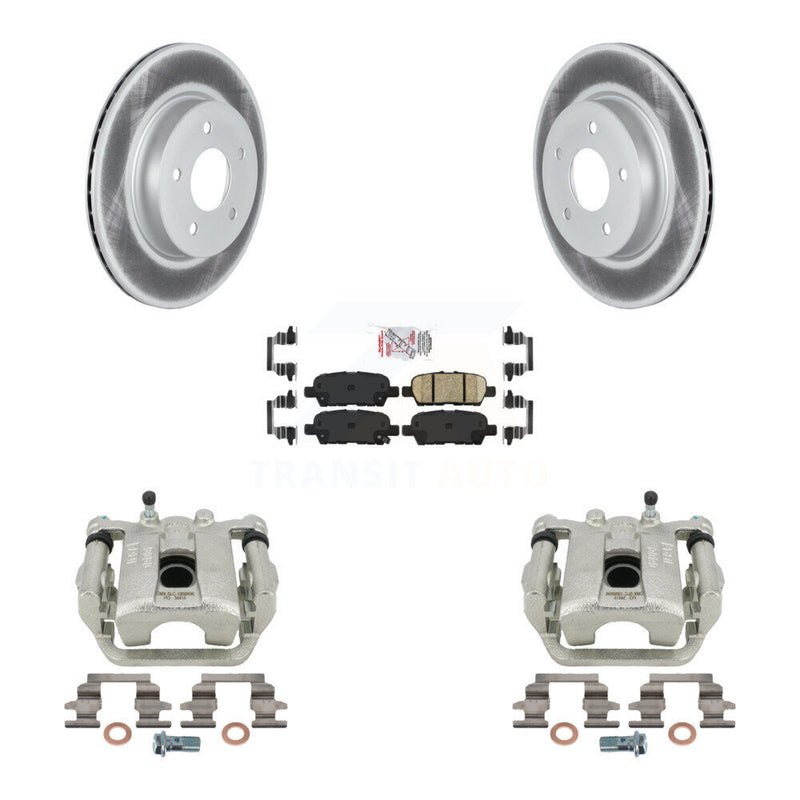 Transit Auto KCG-101155N Disc Brake Kit for 2017-2019 Nissan Rogue Sport, Nissan LEAF - Rear product image