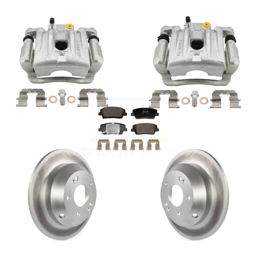 Transit Auto KCG-101155P Disc Brake Kit for 2010-2013 Kia Sorento, Hyundai Santa Fe - Rear product image