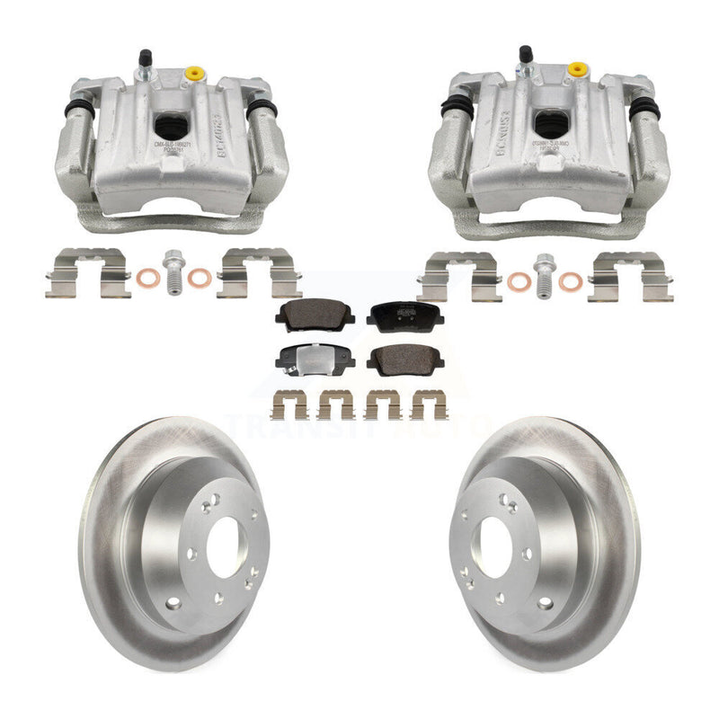 Transit Auto KCG-101155P Disc Brake Kit for 2010-2013 Kia Sorento, Hyundai Santa Fe - Rear product image