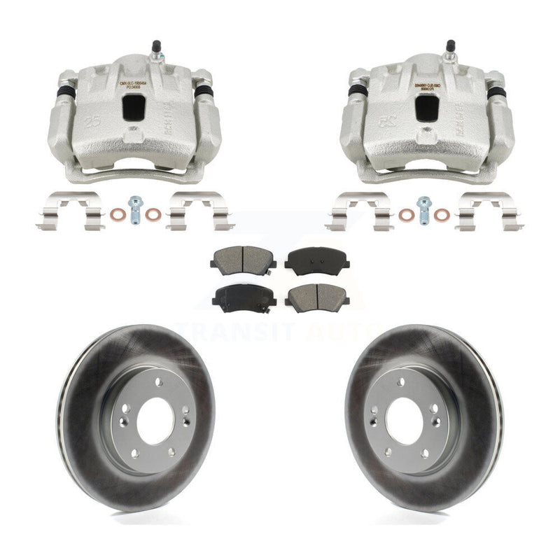 Transit Auto KCG-101155S Disc Brake Kit for 2013-2016 Hyundai Elantra, Hyundai Elantra Coupe - Front product image