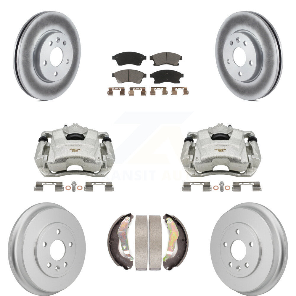 Transit Auto KCG-101156C Disc Brake Kit for 2012-2017 Chevrolet Sonic - Front and Rear product image