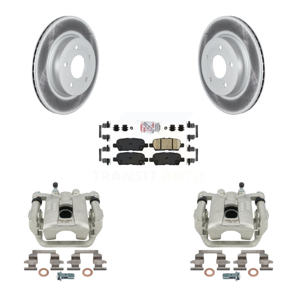 Transit Auto KCG-101156N Disc Brake Kit for 2017-2019 Nissan Rogue Sport, Nissan LEAF - Rear product image