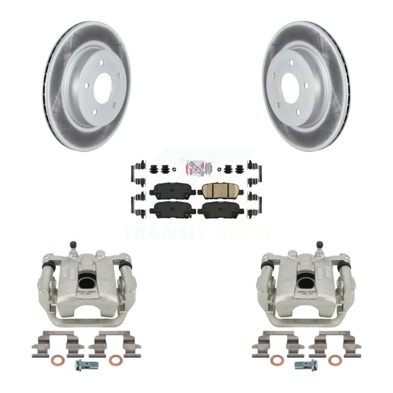 Transit Auto KCG-101156N Disc Brake Kit for 2017-2019 Nissan Rogue Sport, Nissan LEAF - Rear product image