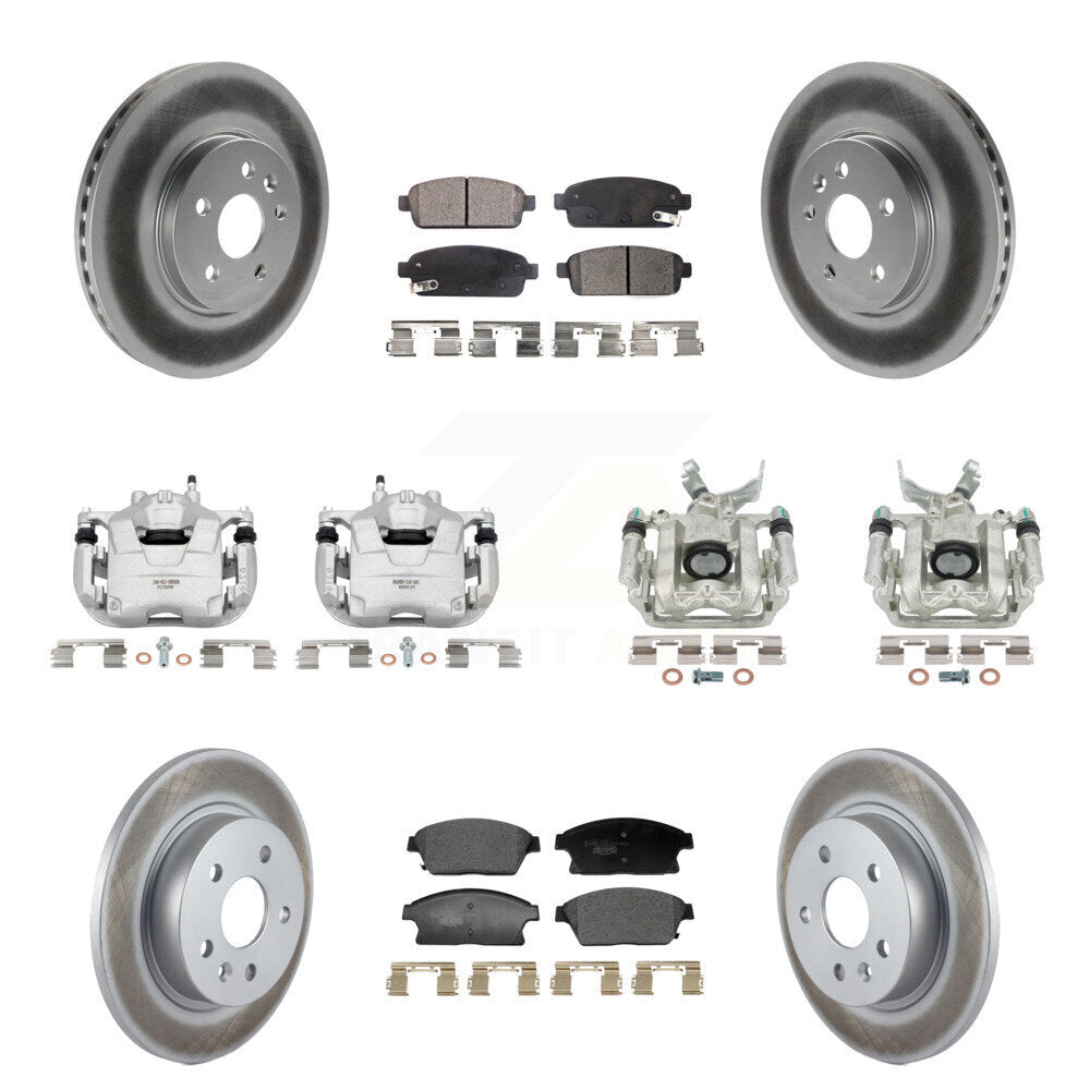 Transit Auto KCG-101156T Disc Brake Kit for 2013-2017 Buick Encore, Chevrolet Trax - Front and Rear product image