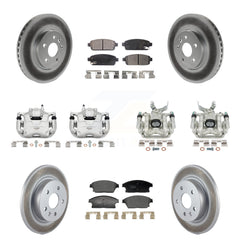 Transit Auto KCG-101156T Disc Brake Kit for 2013-2017 Buick Encore, Chevrolet Trax - Front and Rear product image