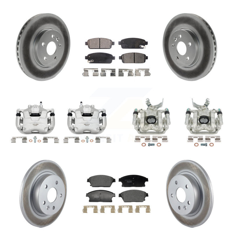 Transit Auto KCG-101156T Disc Brake Kit for 2013-2017 Buick Encore, Chevrolet Trax - Front and Rear product image