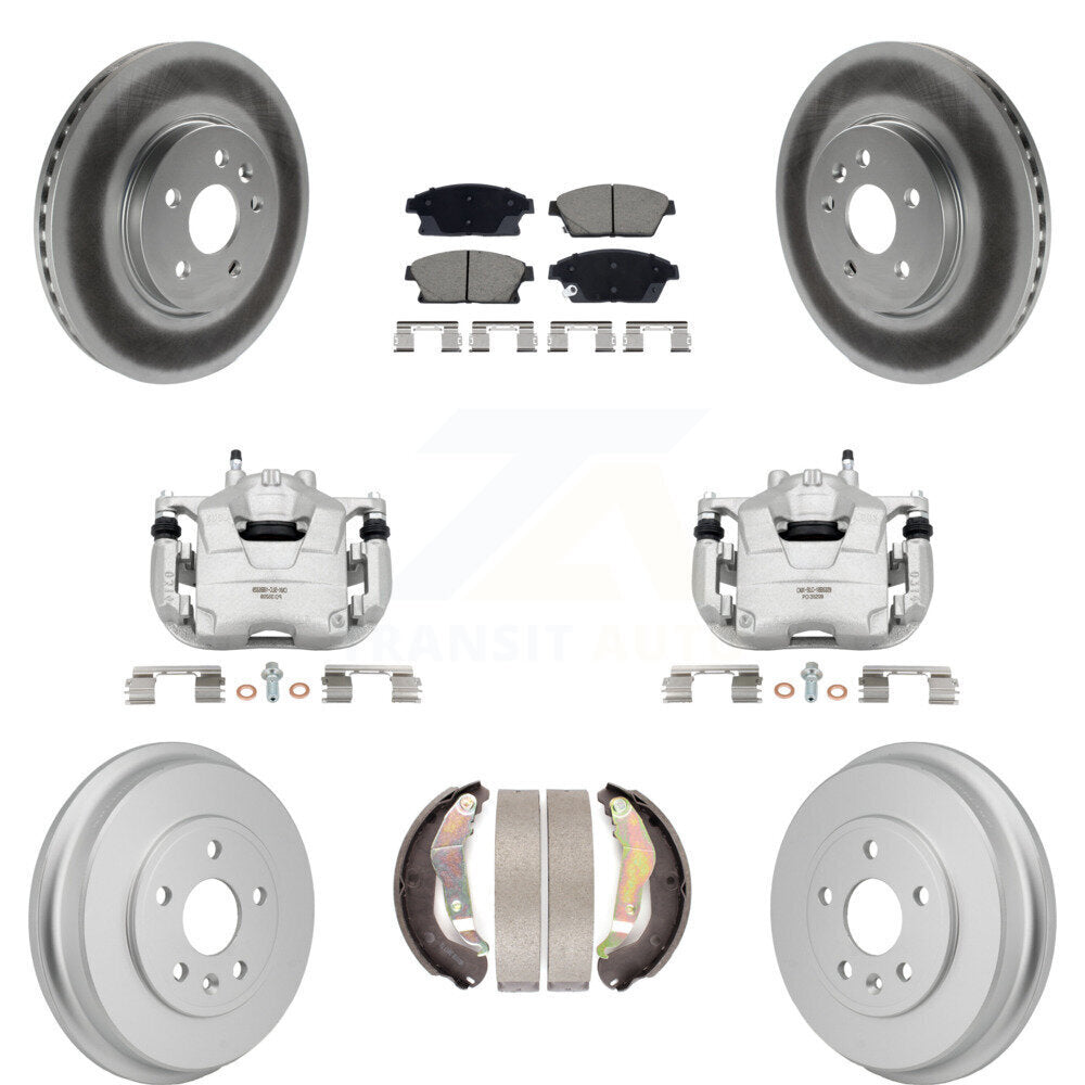 Transit Auto KCG-101157C Disc Brake Kit for 2013-2017 Chevrolet Trax - Front and Rear product image