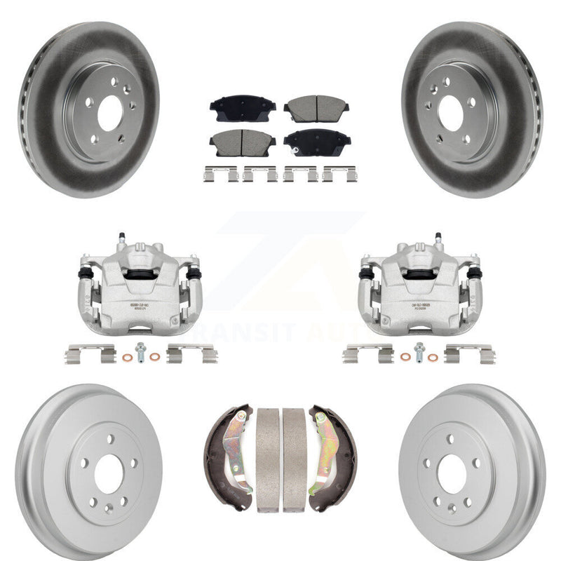 Transit Auto KCG-101157C Disc Brake Kit for 2013-2017 Chevrolet Trax - Front and Rear product image
