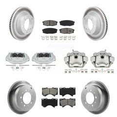 Transit Auto KCG-101157S Disc Brake Kit for 2008-2015 Lexus LX570, Toyota Land Cruiser - Front and Rear product image