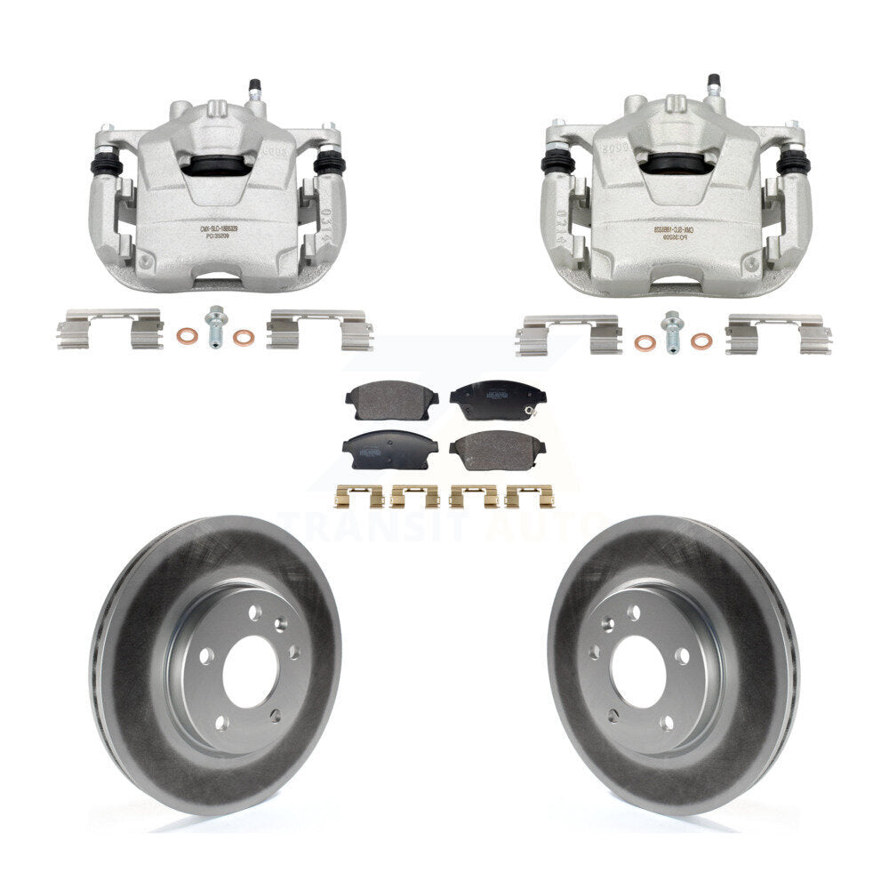Transit Auto KCG-101158P Disc Brake Kit for 2011-2017 Chevrolet Cruze, Buick Verano, Chevrolet Orlando & more - Front product image