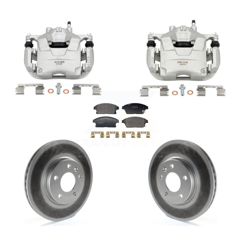 Transit Auto KCG-101158P Disc Brake Kit for 2011-2017 Chevrolet Cruze, Buick Verano, Chevrolet Orlando & more - Front product image