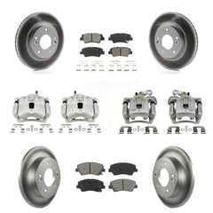 Transit Auto KCG-101158S Disc Brake Kit for 2013-2016 Hyundai Elantra, Hyundai Elantra Coupe - Front and Rear product image