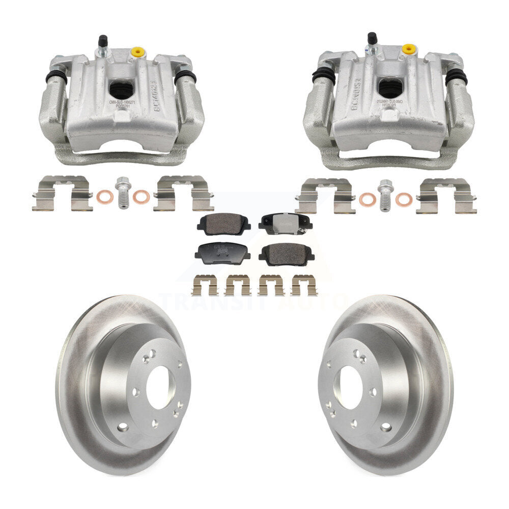 Transit Auto KCG-101158T Disc Brake Kit for 2010-2013 Kia Sorento, Hyundai Santa Fe - Rear product image
