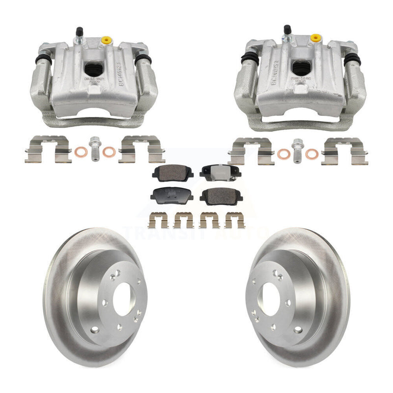 Transit Auto KCG-101158T Disc Brake Kit for 2010-2013 Kia Sorento, Hyundai Santa Fe - Rear product image