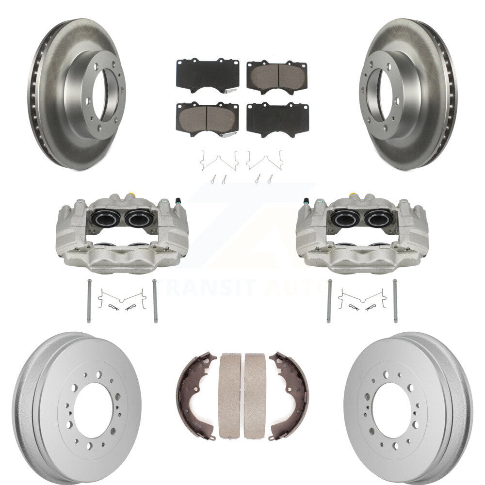 Transit Auto KCG-101159C Disc Brake Kit for 2021-2022 Toyota Tacoma - Front and Rear product image