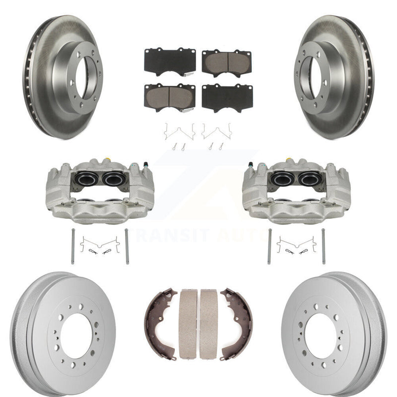 Transit Auto KCG-101159C Disc Brake Kit for 2021-2022 Toyota Tacoma - Front and Rear product image