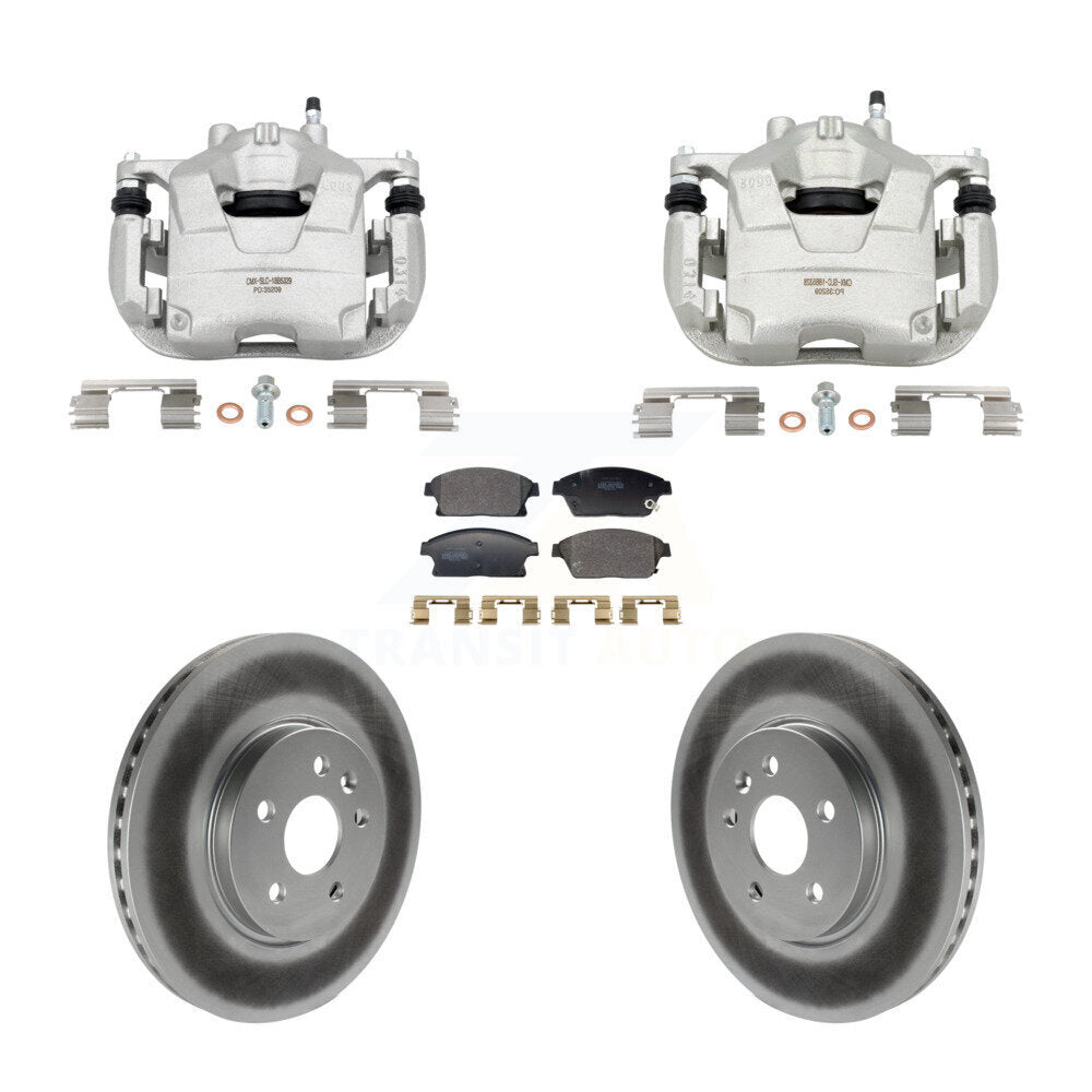 Transit Auto KCG-101159P Disc Brake Kit for 2013-2017 Buick Encore, Chevrolet Trax - Front product image