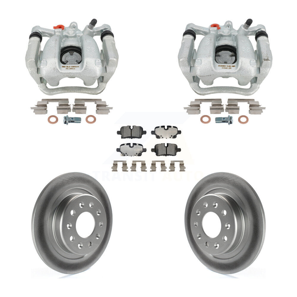 Transit Auto KCG-101159T Disc Brake Kit for 2020-2022 Chevrolet Equinox, GMC Terrain, Chevrolet Malibu - Rear product image