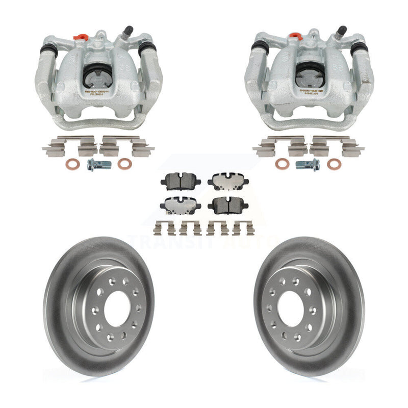 Transit Auto KCG-101159T Disc Brake Kit for 2020-2022 Chevrolet Equinox, GMC Terrain, Chevrolet Malibu - Rear product image