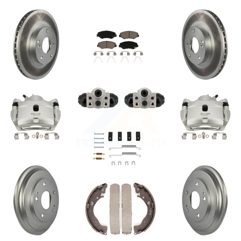Transit Auto KCG-101160C Disc Brake Kit for 2014-2015 Honda Civic - Front and Rear product image