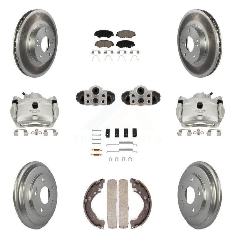 Transit Auto KCG-101160C Disc Brake Kit for 2014-2015 Honda Civic - Front and Rear product image