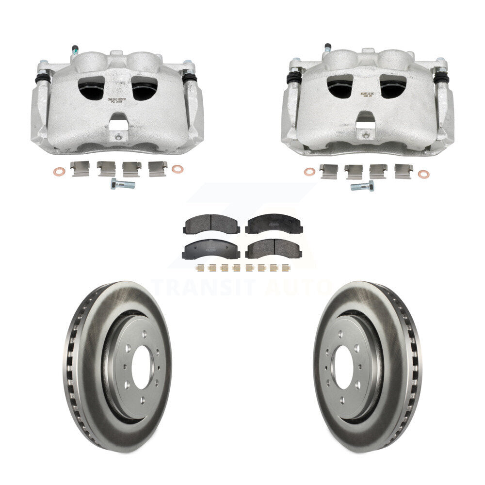 Transit Auto KCG-101160P Disc Brake Kit for 2018-2021 Lincoln Navigator, Ford Expedition - Front product image