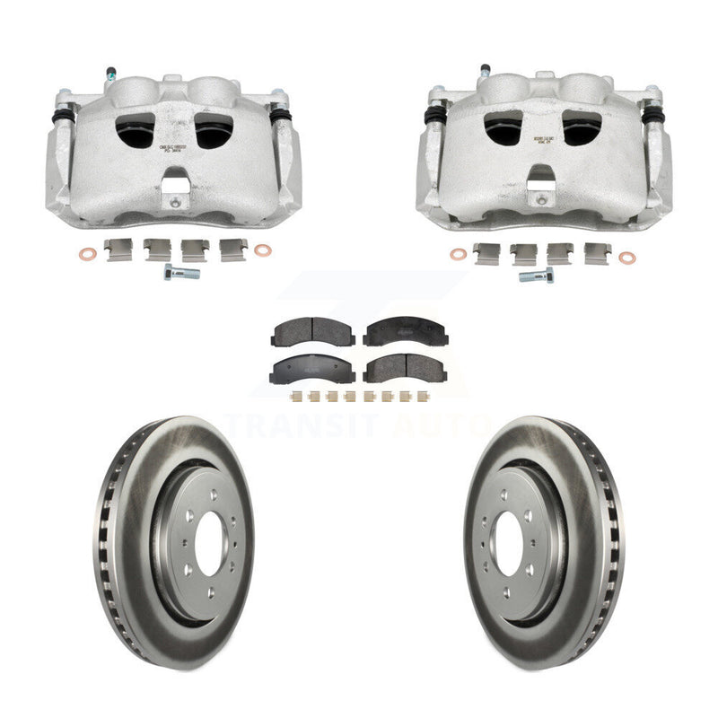 Transit Auto KCG-101160P Disc Brake Kit for 2018-2021 Lincoln Navigator, Ford Expedition - Front product image