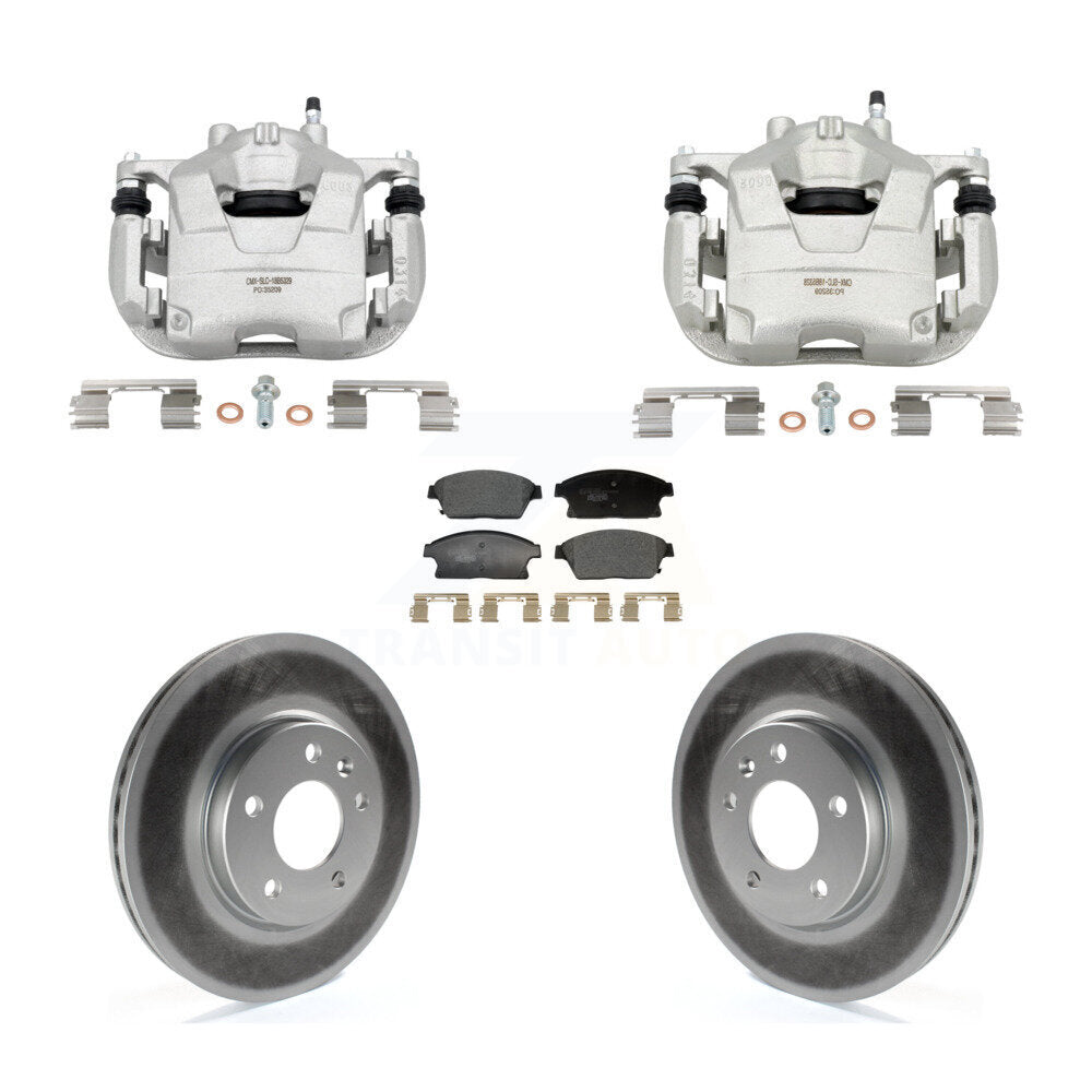 Transit Auto KCG-101160T Disc Brake Kit for 2011-2017 Chevrolet Cruze, Buick Verano, Chevrolet Orlando & more - Front product image