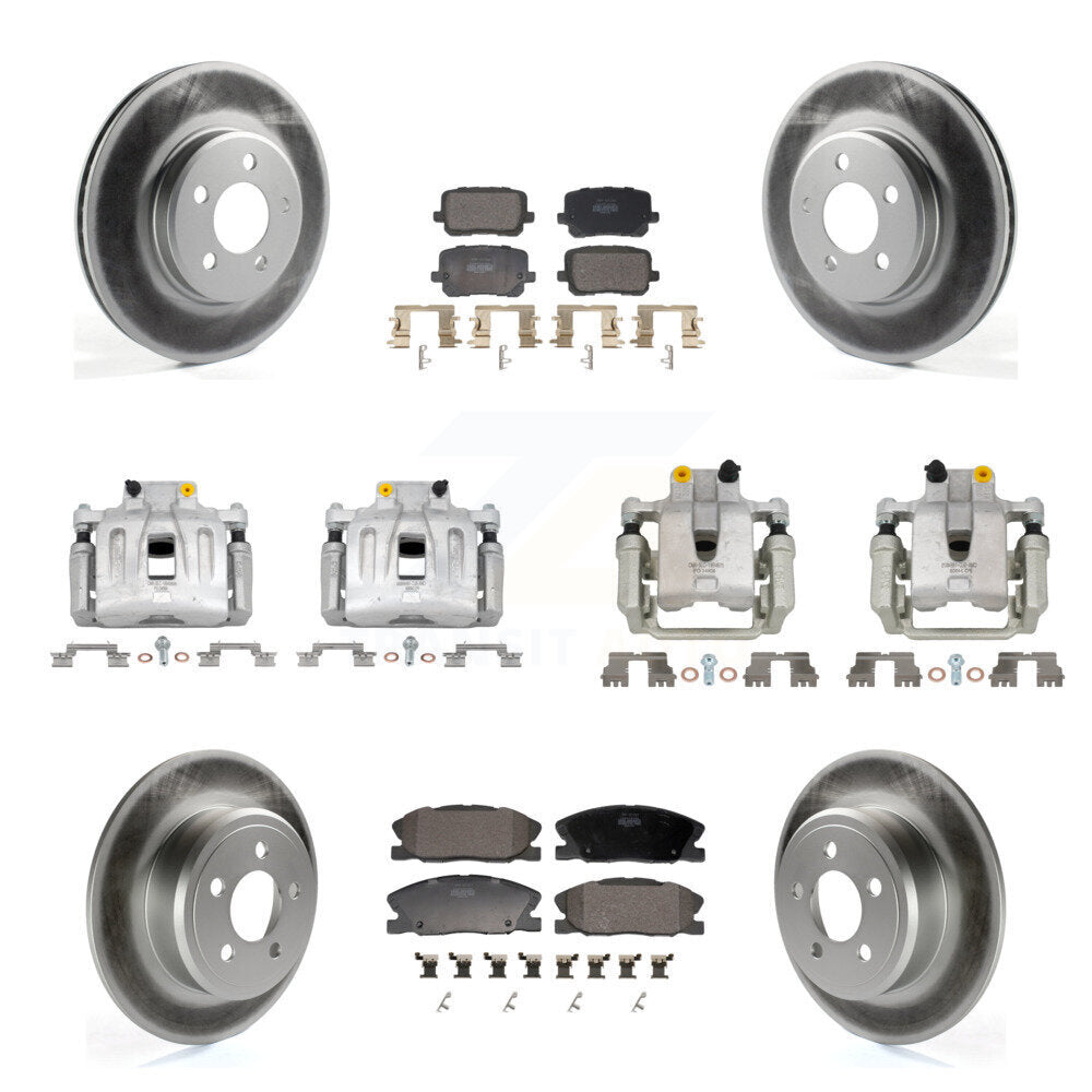 Transit Auto KCG-101162P Disc Brake Kit for 2014 Dodge Charger - Front and Rear product image