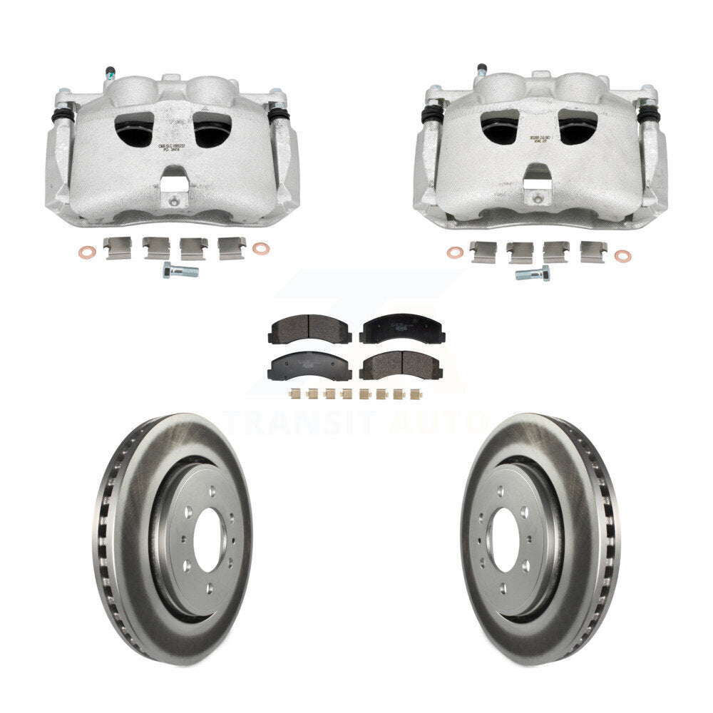 Transit Auto KCG-101163T Disc Brake Kit for 2018-2021 Lincoln Navigator, Ford Expedition - Front product image