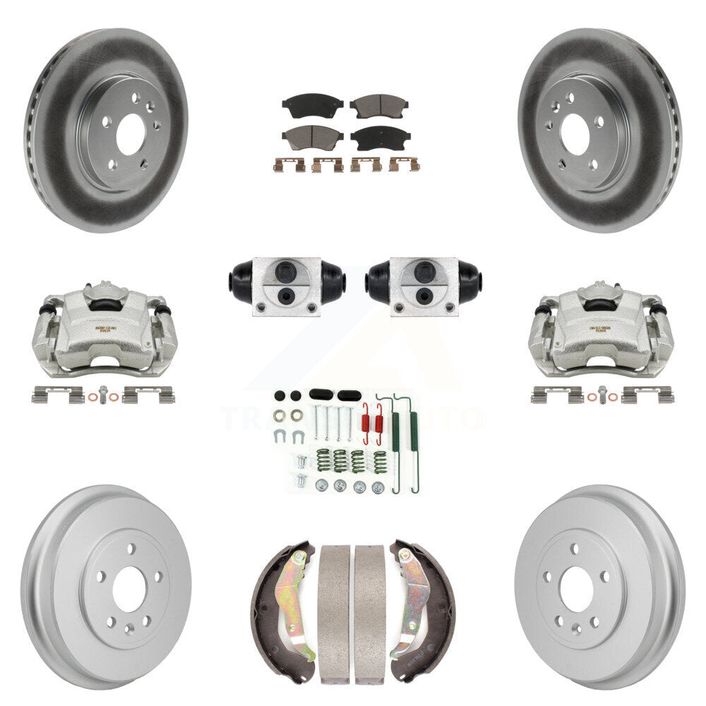 Transit Auto KCG-101164C Disc Brake Kit for 2013-2014 Chevrolet Sonic - Front and Rear product image