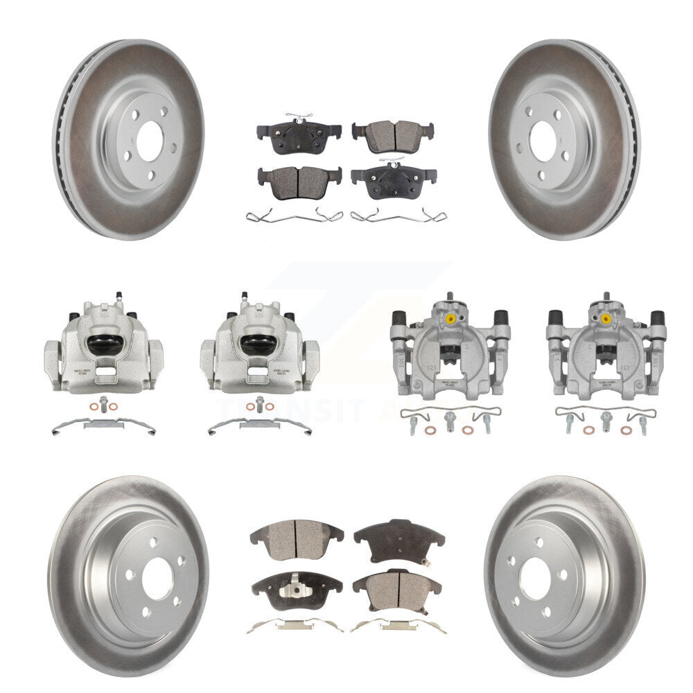 Transit Auto KCG-101165T Disc Brake Kit for 2017-2020 Lincoln MKZ - Front and Rear product image