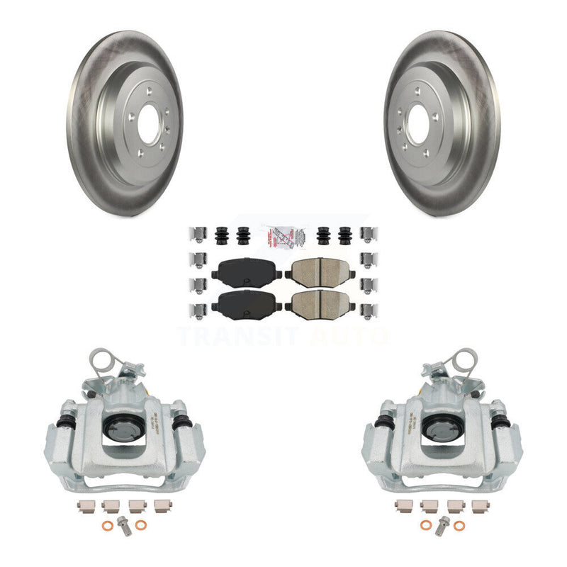 Transit Auto KCG-101166N Disc Brake Kit for 2011-2015 Ford Edge, Lincoln MKX - Rear product image