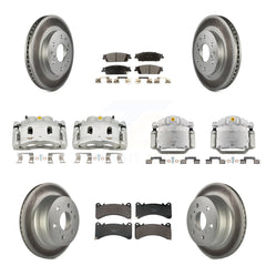 Transit Auto KCG-101166T Disc Brake Kit for 2014-2020 Chevrolet Suburban, Cadillac Escalade, Cadillac Escalade ESV & more - Front and Rear product image