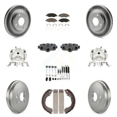 Transit Auto KCG-101167C Disc Brake Kit for 2008 Nissan Versa - Front and Rear product image