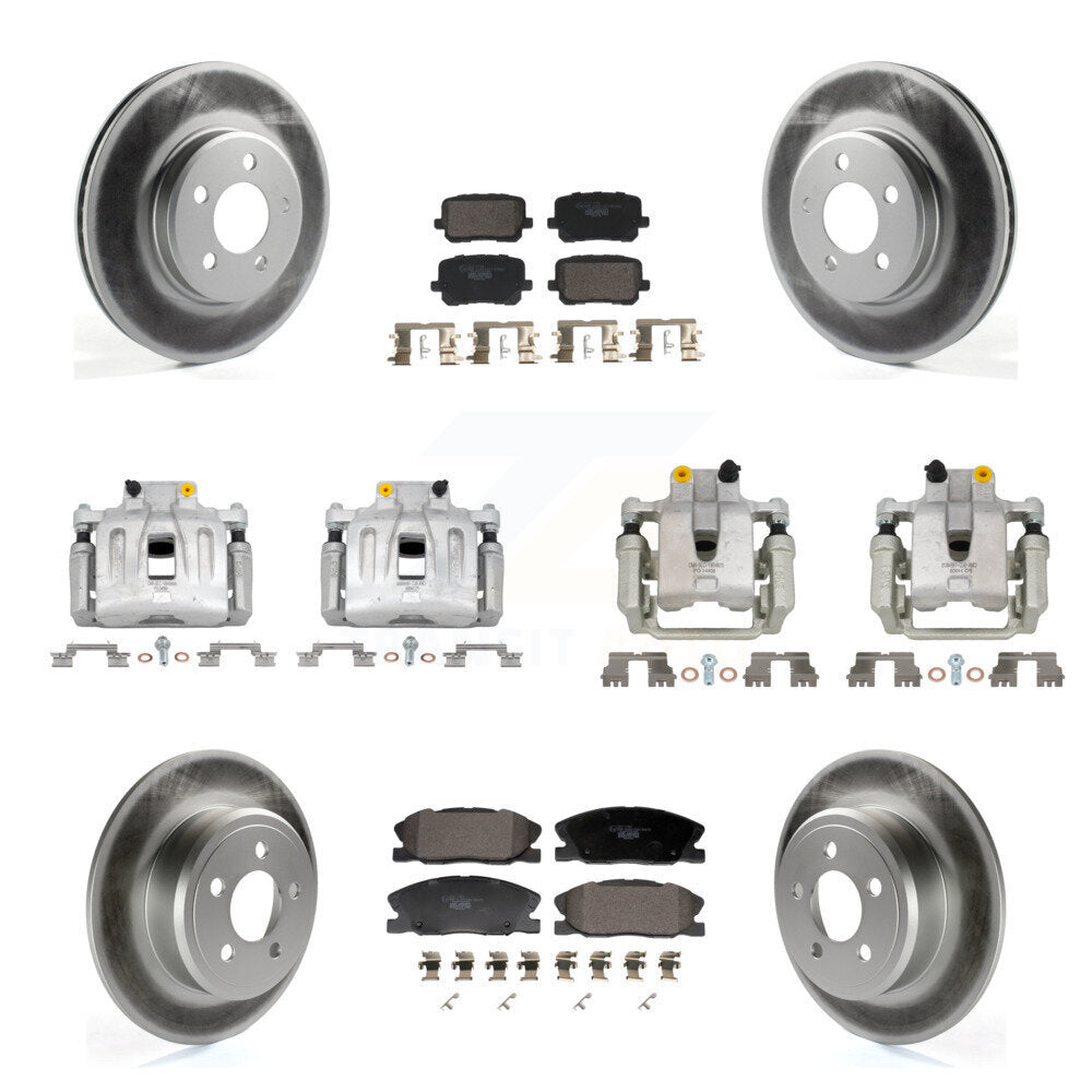 Transit Auto KCG-101167T Disc Brake Kit for 2014 Dodge Charger - Front and Rear product image