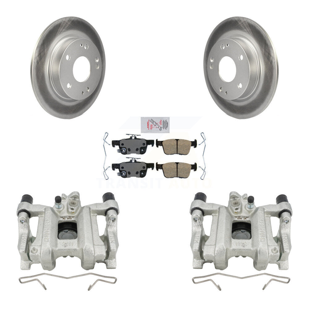 Transit Auto KCG-101168N Disc Brake Kit for 2019-2022 Honda Civic, Honda Insight - Rear product image