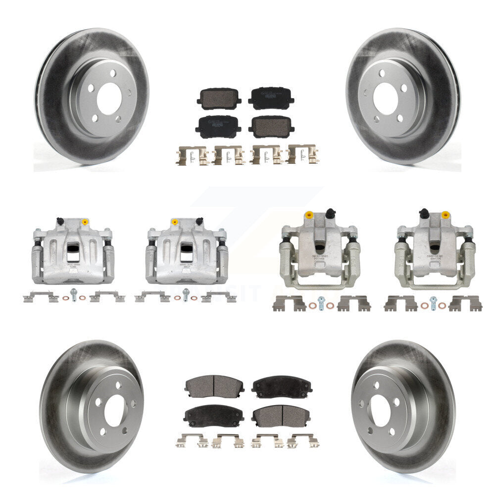 Transit Auto KCG-101168T Disc Brake Kit for 2014 Dodge Charger - Front and Rear product image