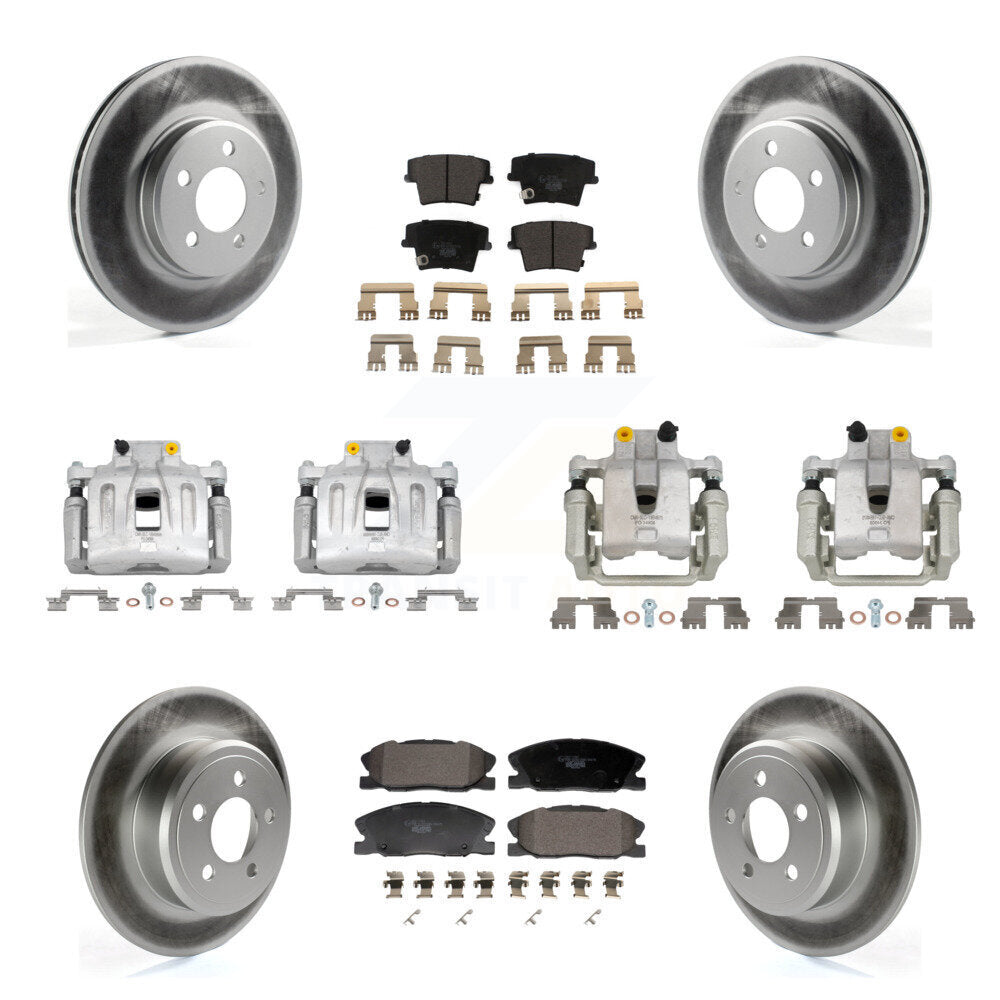 Transit Auto KCG-101169T Disc Brake Kit for 2014 Dodge Charger - Front and Rear product image