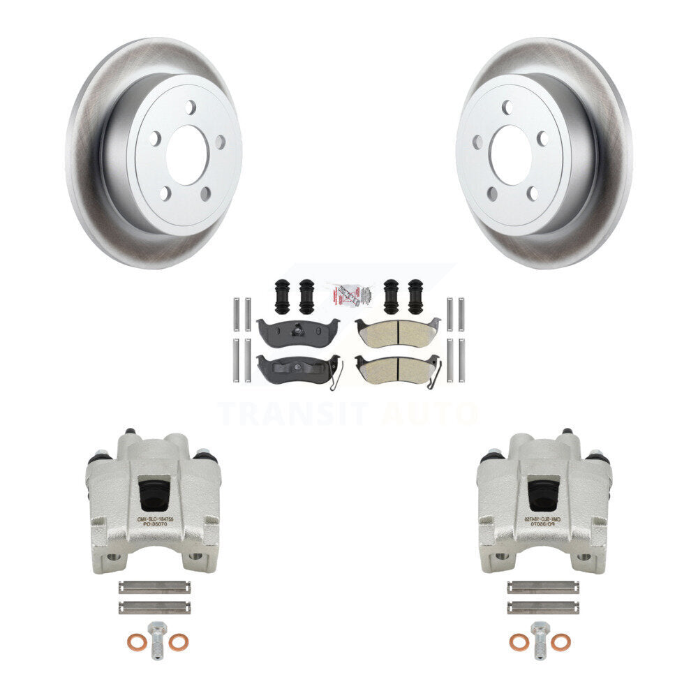 Transit Auto KCG-101170N Disc Brake Kit for 2003-2007 Jeep TJ, Jeep Liberty, Jeep Wrangler - Rear product image