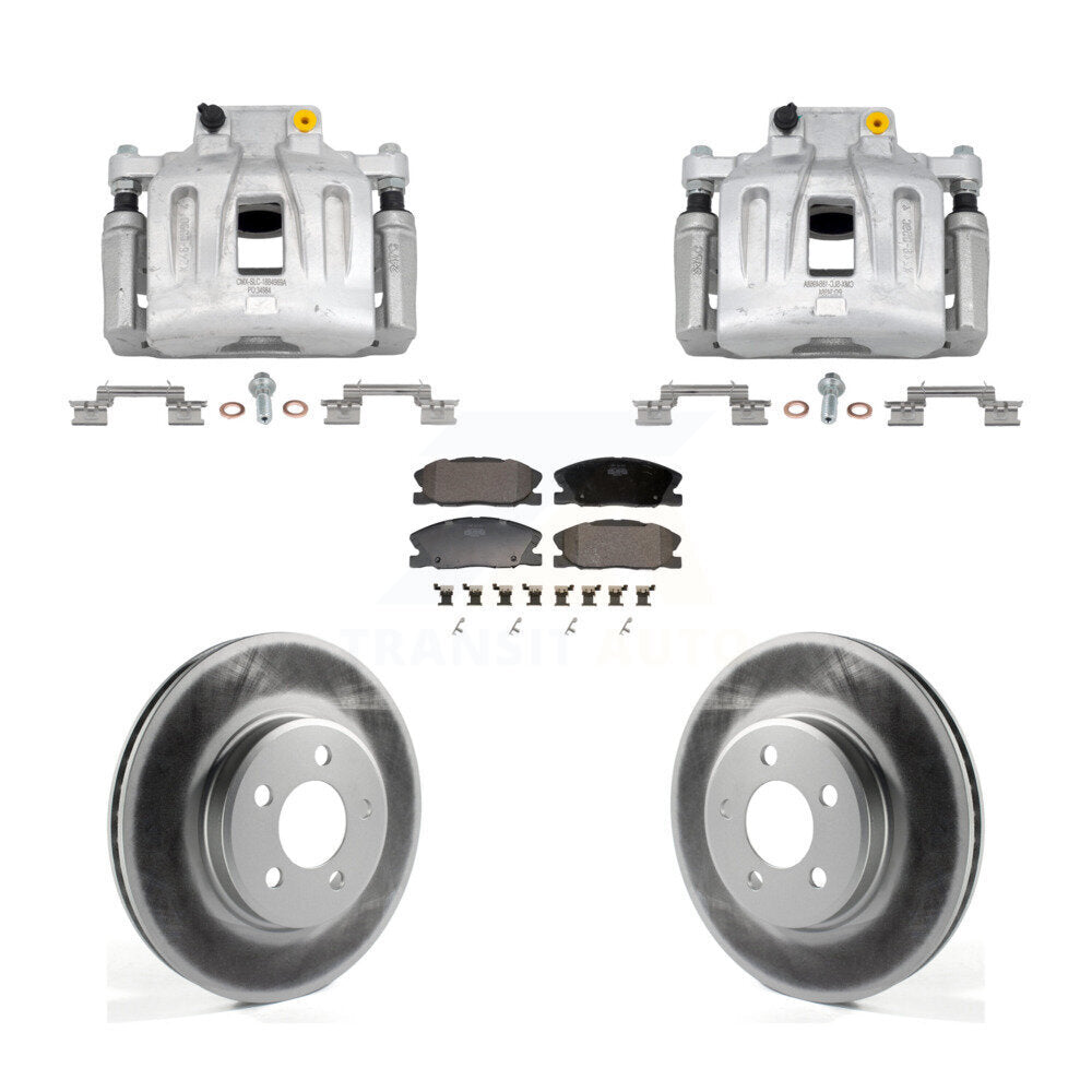 Transit Auto KCG-101170P Disc Brake Kit for 2014 Dodge Charger - Front product image