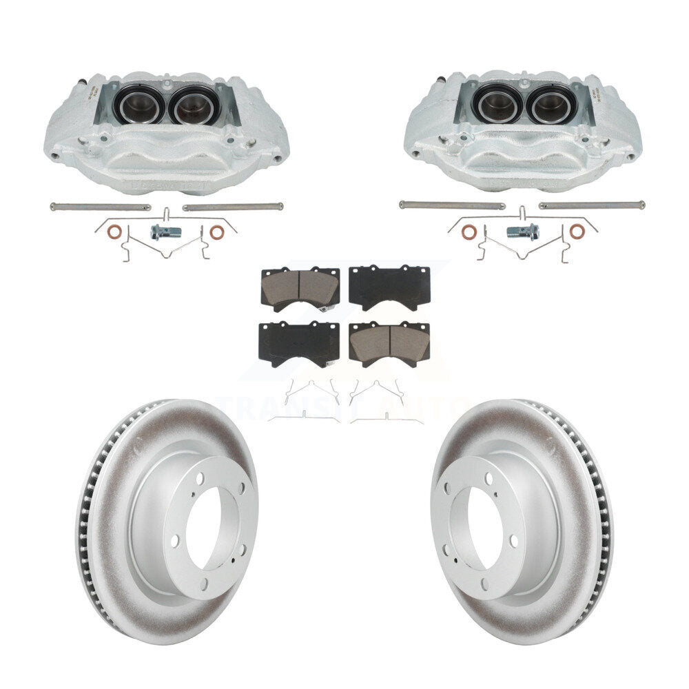 Transit Auto KCG-101171C Disc Brake Kit for 2008-2015 Lexus LX570, Toyota Land Cruiser - Front product image
