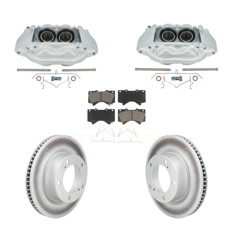 Transit Auto KCG-101171C Disc Brake Kit for 2008-2015 Lexus LX570, Toyota Land Cruiser - Front product image