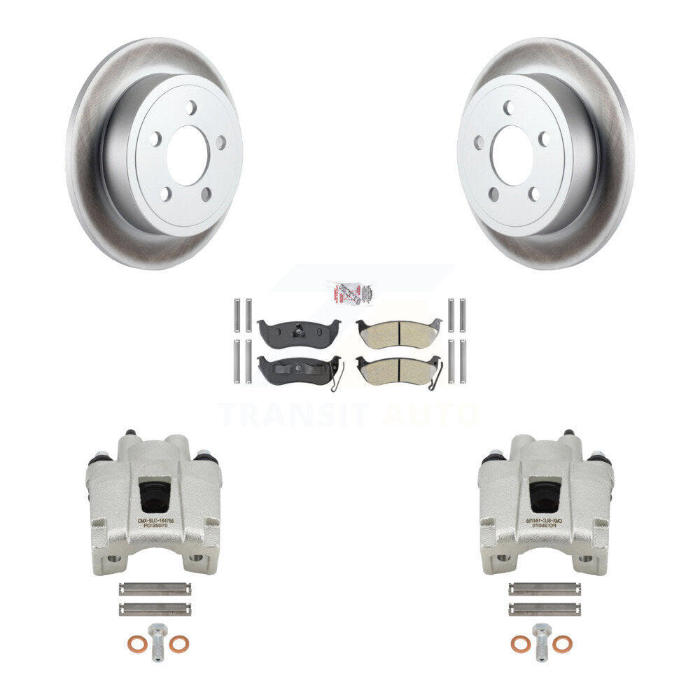 Transit Auto KCG-101171N Disc Brake Kit for 2003-2007 Jeep TJ, Jeep Liberty, Jeep Wrangler - Rear product image