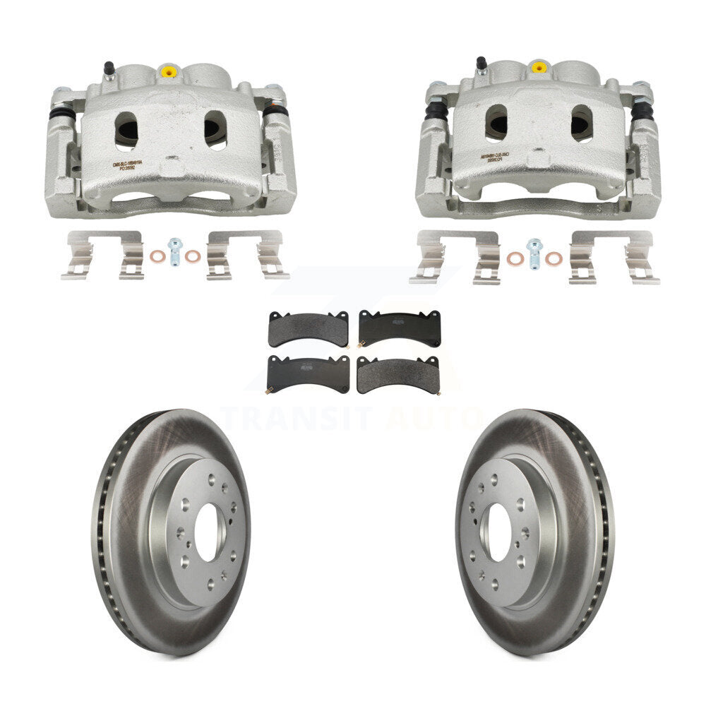 Transit Auto KCG-101171P Disc Brake Kit for 2014-2020 Chevrolet Suburban, Cadillac Escalade, Cadillac Escalade ESV & more - Front product image