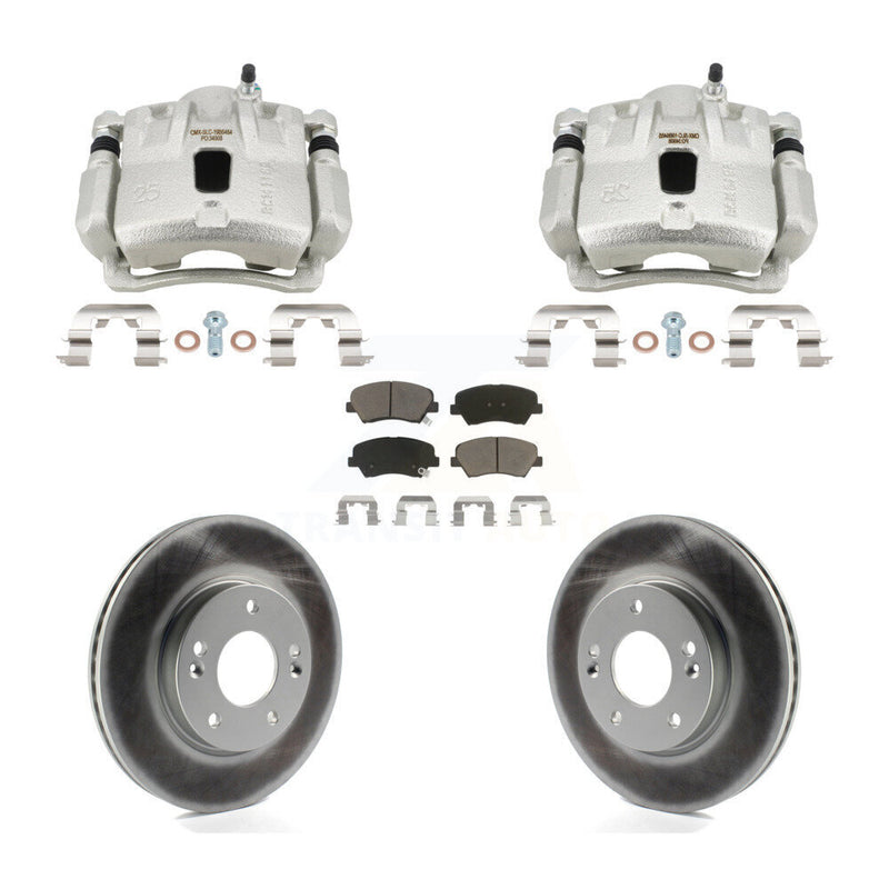 Transit Auto KCG-101172C Disc Brake Kit for 2013-2016 Hyundai Elantra, Hyundai Elantra Coupe - Front product image